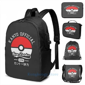 SACS CUSTOMS Champion de la ligue PKM KANTO