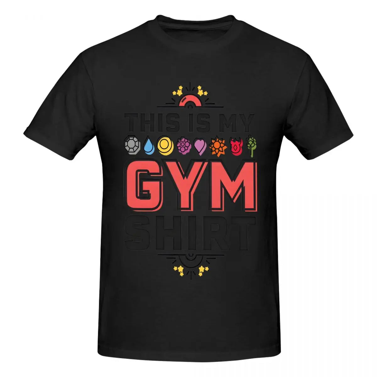 T-Shirt Gaming Collectionneur de bagdes pkm Kanto
