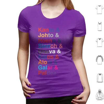 T-Shirt Regions Pkm Taille S a XL