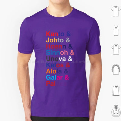 T-Shirt Regions Pkm Taille S a XL