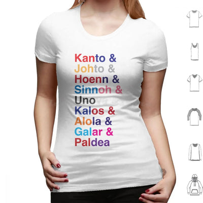 T-Shirt Regions Pkm Taille S a XL