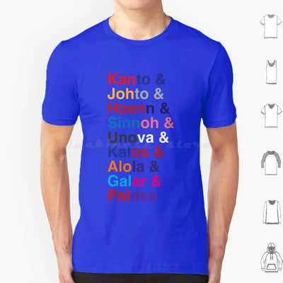 T-Shirt Regions Pkm Taille S a XL
