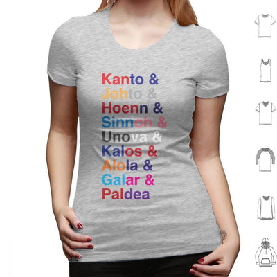 T-Shirt Regions Pkm Taille S a XL