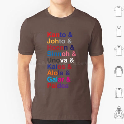 T-Shirt Regions Pkm Taille S a XL