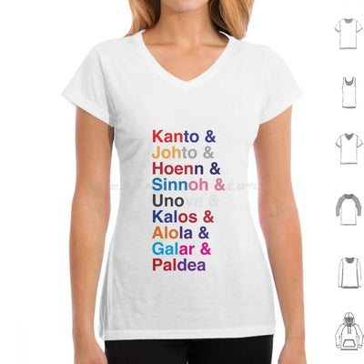 T-Shirt Regions Pkm Taille S a XL