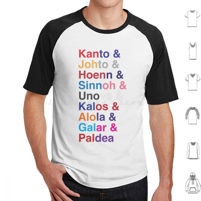 T-Shirt Regions Pkm Taille S a XL