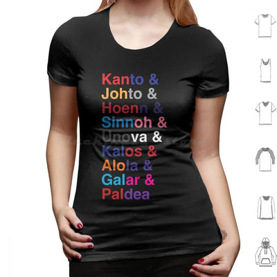 T-Shirt Regions Pkm Taille S a XL
