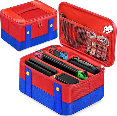 Étui de transport large et protecteur pour console Nintendo Switch/Switch OLED/Switch Lite